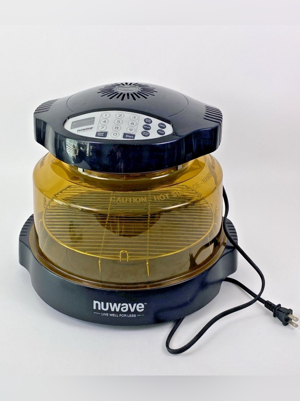 NuWave Pro Plus Infrared Oven (Black/Amber) - PARTIALLY WORKING